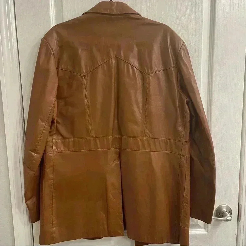 Vintage Leather Jacket by Fantastic International - Picture 8 of 12